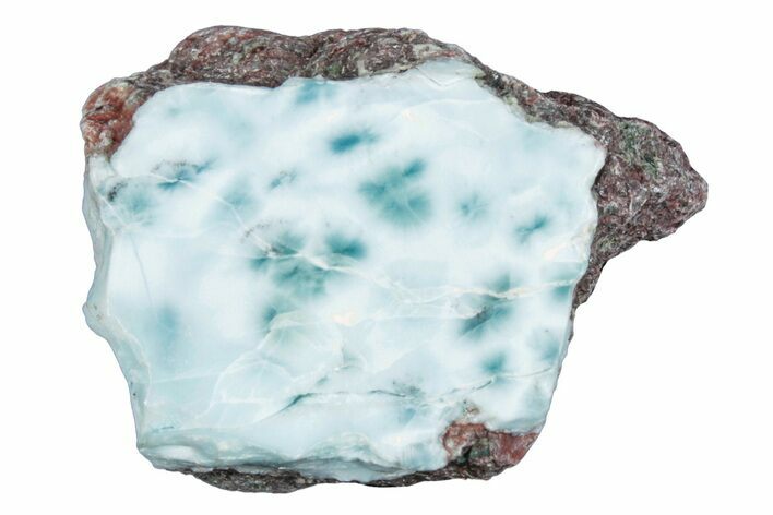 Polished Section of Larimar - Dominican Republic #282528